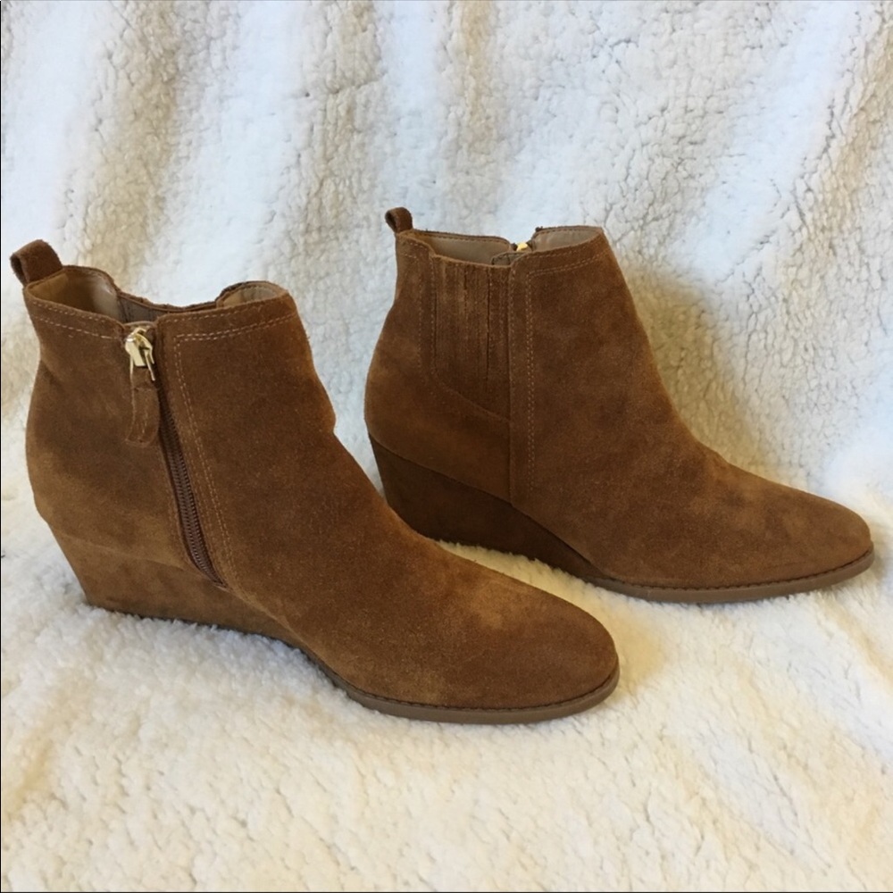 Franco Sarto Welton Wedge Bootie Size 8 - Picture 4 of 6